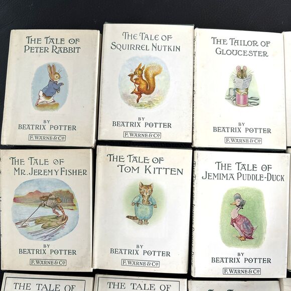 Beatrix Potter Peter Rabbit's LOT  23 Books Vintage Original Authorized Edition - Picture 12 of 16